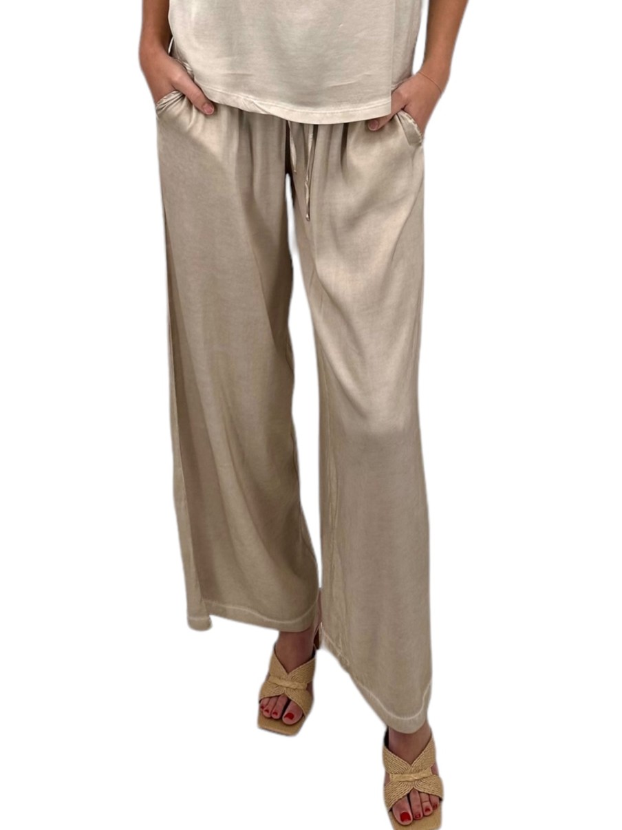 Ploumanac'h Pantaloni Isola In Beige Pantaloni