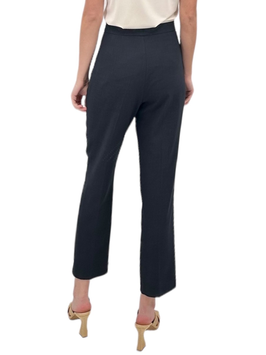 Iris Setlakwe Pantaloni Slim In Blu Scuro Pantaloni