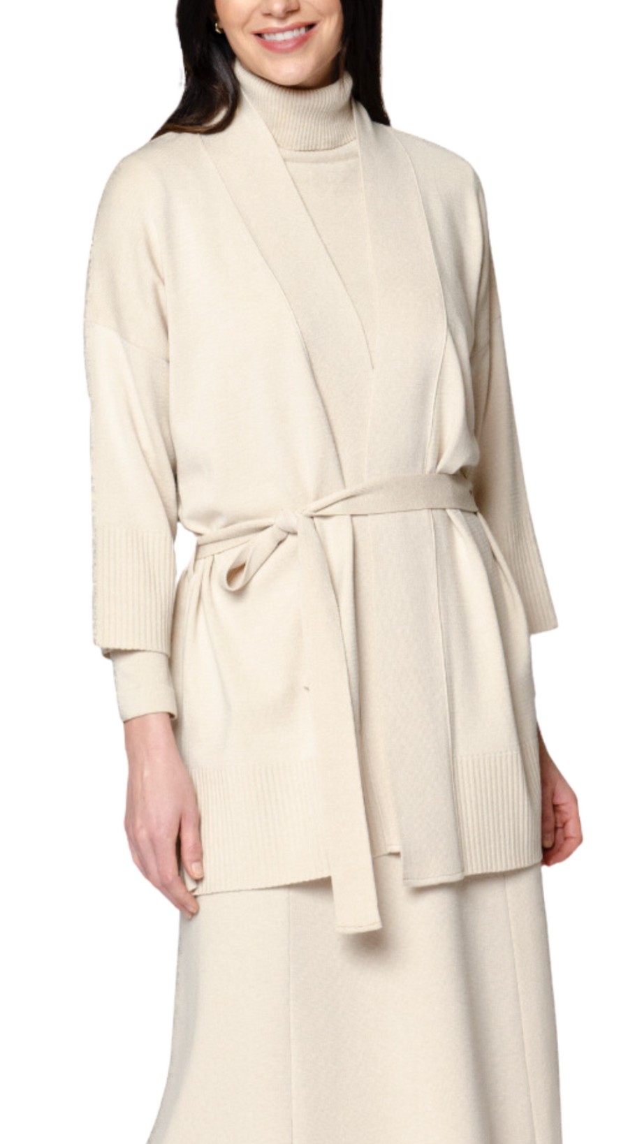 Bianca Cardigan Martina - Beige Melange Giacche