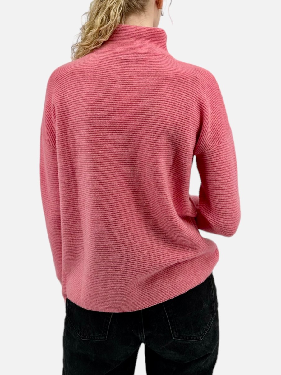 Kinross Cashmere Imbuto Slouchy Strutturato In Gamberetti Cime