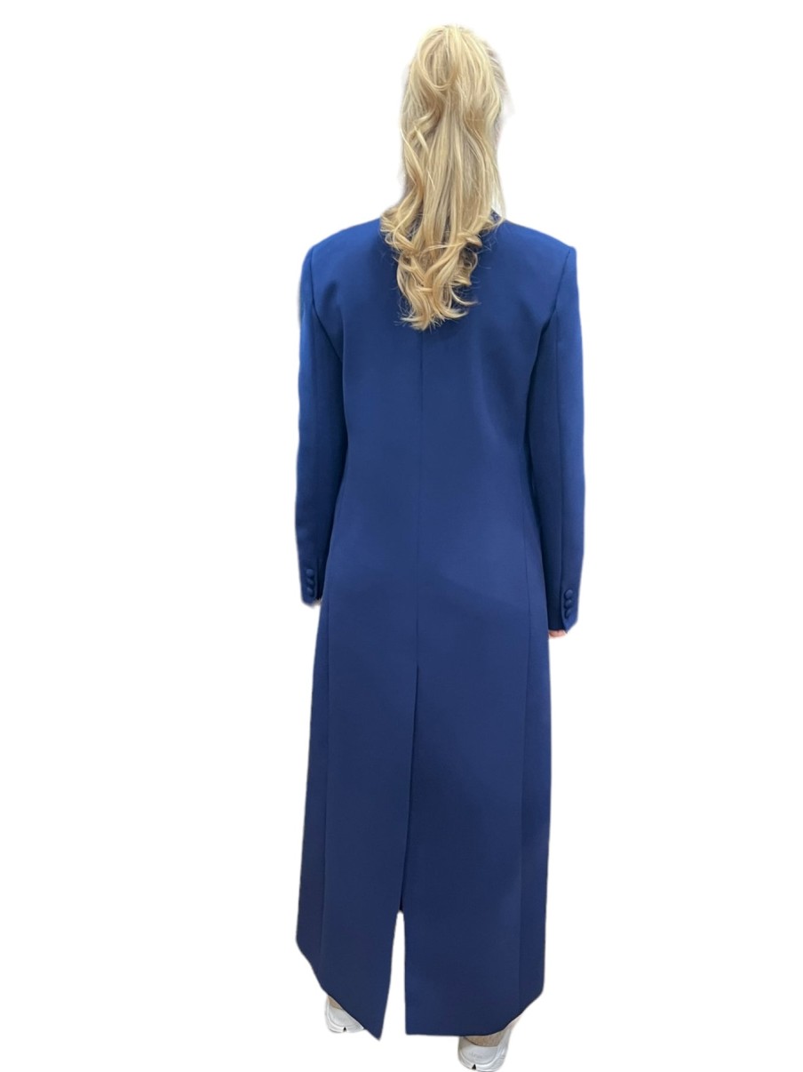 Diomi Cappotto Maxwell In Blu Marino Giacche