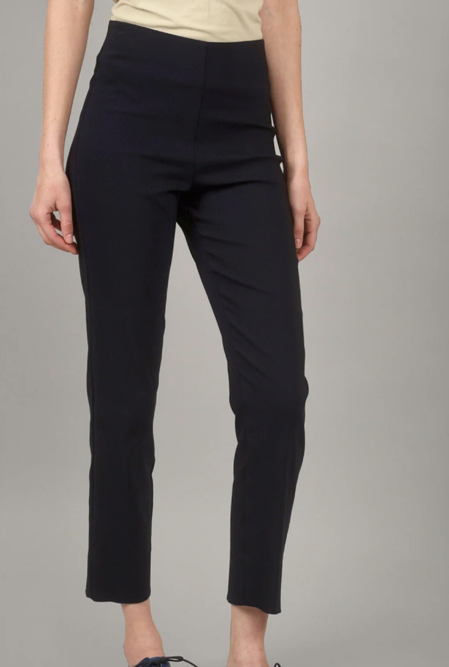 Equestre Pantaloni Alla Caviglia Milo In Blu Scuro Pantaloni