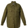 Diomi Giacca Corta In Nylon Color Militare/Rosso Giacche