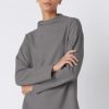 Kal Rieman Top Ethel Mock Con Collo A Imbuto - Carbone Cime