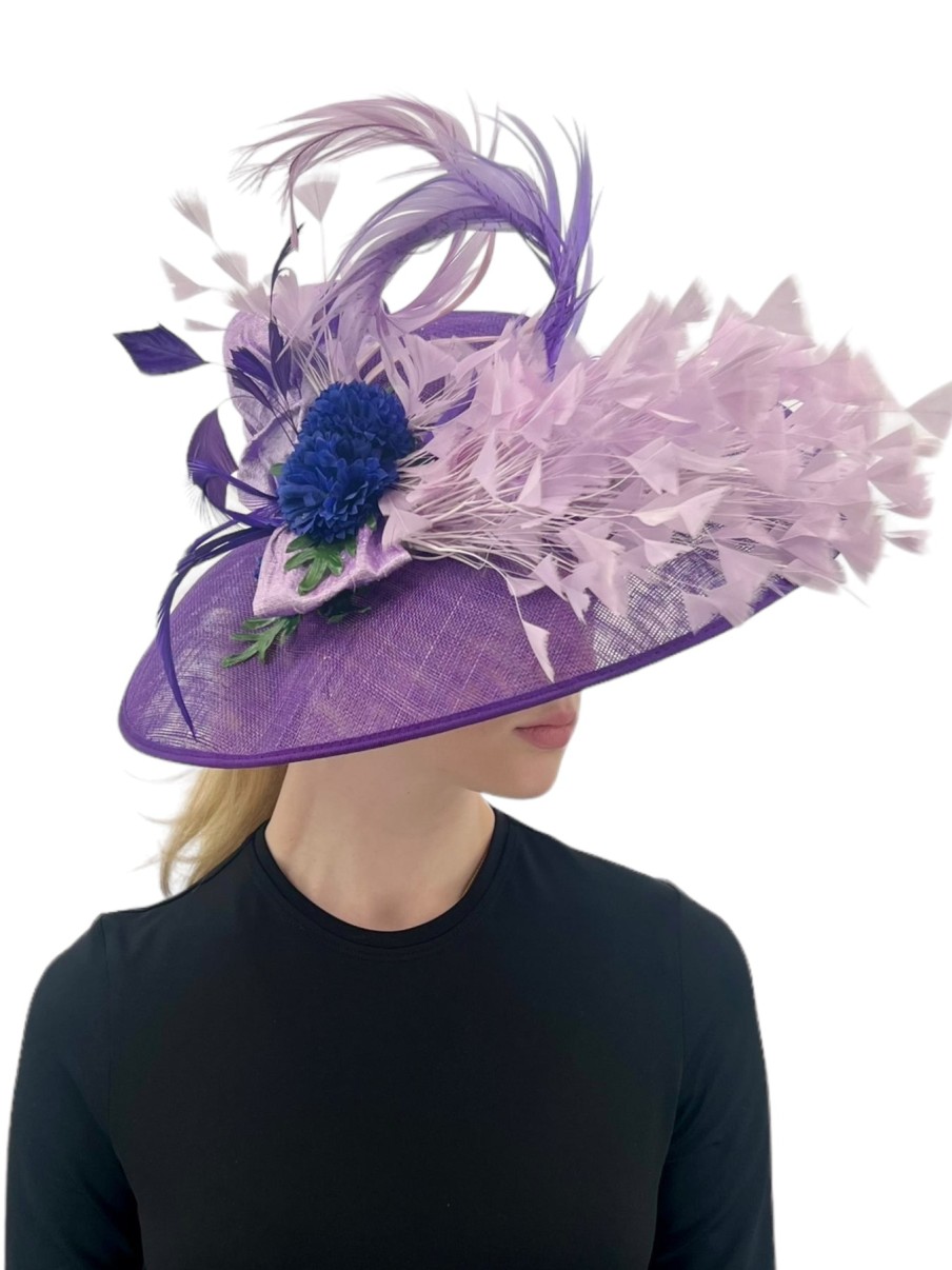 Cappelli di Katie Fascinatore Viola Di Sinmay Accessori