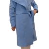 Fleurette Cappotto A Vestaglia - Azzurro Giacche